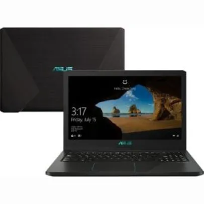 [AME R$4234] Notebook Gamer Asus AMD Ryzen R5 8GB (Geforce GTX1050 com 4GB) 1TB W10 15,6'' R$4320