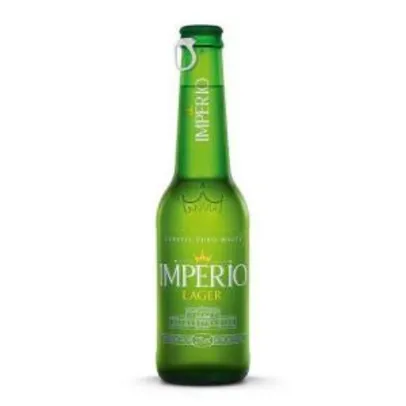 BUG - Cerveja Império Lager Puro Malte Long Neck 275ml caixa com 12 unidades .