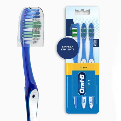 Escova Dental Oral B 123 Leve 3 Pague 2