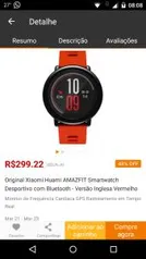 Amazfit Pace - R$299,22