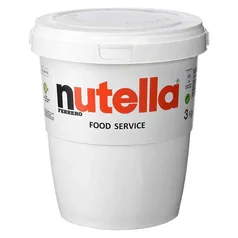 Nutella 3Kg Creme De Avelã Ferrero De Balde