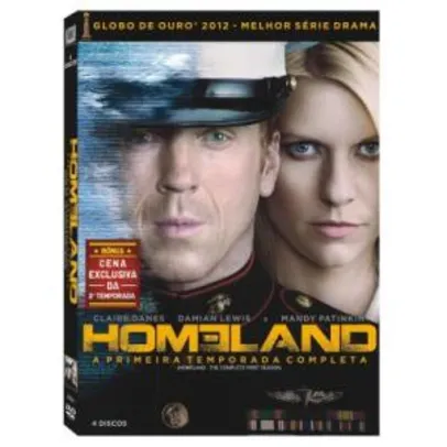HOMELAND 1º TEMPORADA (4 DVDS) - R$24,90