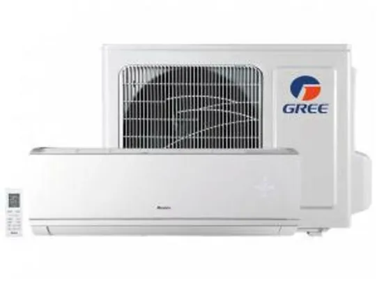 [CLIENTE OURO] Ar-condicionado Split Gree Inverter 9.000 BTUs - Quente e Frio Hi-wall | R$ 1555