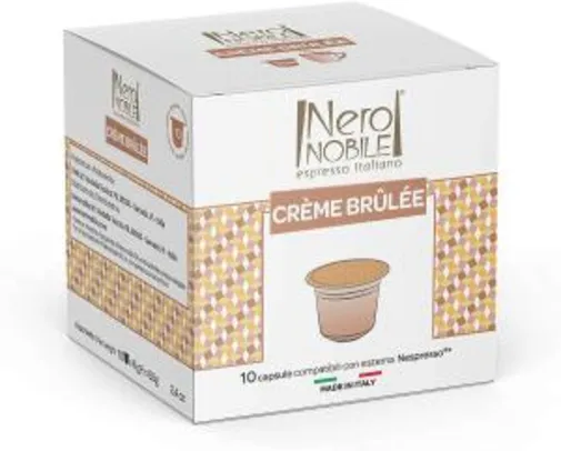 [Prime] Kit 10 Cápsulas de Achocolatado Crème Brulée Neronobile | R$11