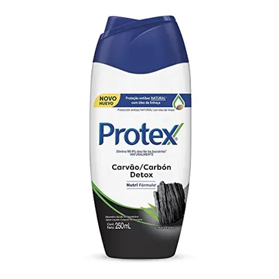 [Super 5,90] Sabonete Líquido Protex Carvão Detox 250ml