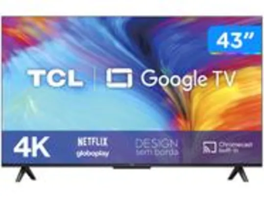 (APP) Smart TV 43” 4K LED TCL 43P635 VA Wi-Fi