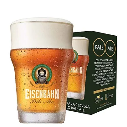 Copo de Cerveja Eisenbahn Cristal Pale Ale 300ml