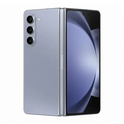 Smartphone Samsung Galaxy Z Fold5 5G 1TB 12GB ram Câmera Tripla 50MP + 12MP + 10MP Selfie 10MP Tela 7.6 - Azul Claro