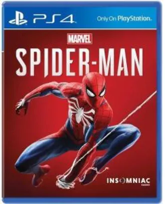[AME] Game Marvel's Spider-Man - PS4 - R$115 (ou R$95 com Ame)