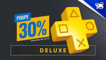 PlayStation Plus Deluxe - 30% de desconto - Assinatura de 12 meses