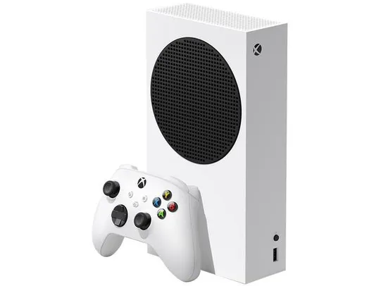 Xbox Series S 2020 Nova Geração 512GB SSD - 1 Controle Branco Microsoft Lançamento R$2550