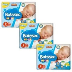 Fralda Babysec UltraSec Galinha Pintadinha P/M/G/XXG R$ 78