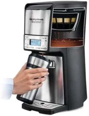 Cafeteira Brewstation Elite Hamilton Beach - Prata - 110V