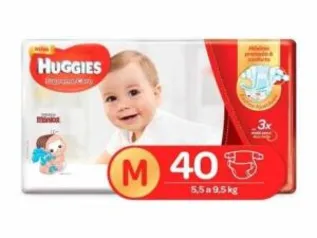 (AME)Fralda Huggies Supreme Care Mega M - 40 un | R$21