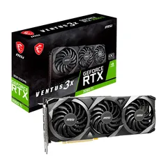 Placa de Vídeo MSI RTX 3060 Ti VENTUS 3X OC 8GB