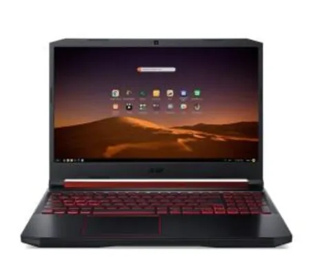 Notebook Gamer Acer nitro 5 - core i5 9°gen - 8gb - gtx 1650 - tela 15,6 | R$4589