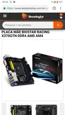 Placa Mãe Biostar Racing X370GTN DDR4 AMD AM4 R$443