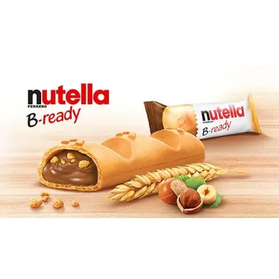 Nutella B-ready Biscoitos Wafer 22g - Ferrero