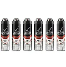 Desodorante Aerosol Antitranspirante Masculino - Rexona 150ml 6 Unidades | R$65