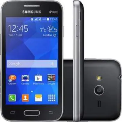 [Sou Barato] Smartphone Samsung Galaxy Ace 4 Neo Duos Dual Chip Desbloqueado Android 4.4 Tela 4" 4GB 3G 3MP - Preto R$350,10