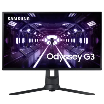 Monitor Gamer Samsung Odyssey G3 F24G35TFWL 24 Polegadas HDMI Preto Bivolt