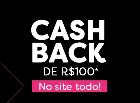 Privalia - Qualquer compra acima de R$300Ganhe Cashback de R$100