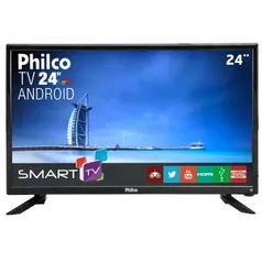 Smart TV LED 24" Full HD Philco PTV24N91SA - R$499