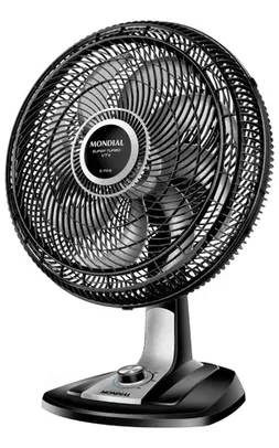 Ventilador De Mesa Turbo 8 Pás 140w Vtx408p Mondial 220v