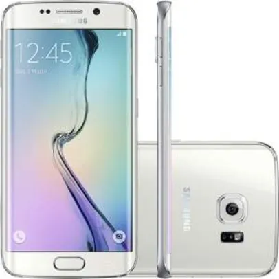[Americanas] Samsung Galaxy S6 Edge Branco Desbloqueado 32GB 4G Android 5.0 Tela 5.1" Octa-Core Câmera 16MP por R$ 2008