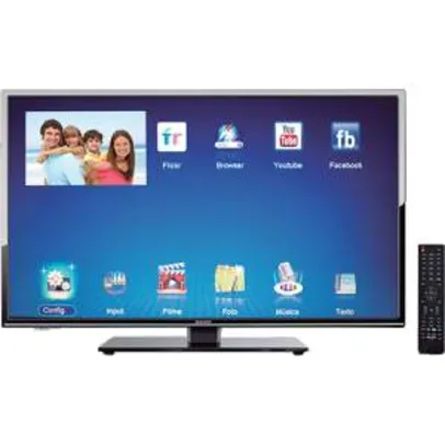 [Americanas] Smart TV LED 32'' Semp Toshiba LE 3278 HD com Conversor Digital 2 HDMI 2 USB 60Hz R$ 899
