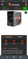 Ryzen 3 3300x Promoção relâmpago (1 hora de duração) | R$ 859