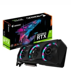 Kit Placa de Vídeo Gigabyte Aorus NVIDIA GeForce RTX 3060 Elite + Leitor e Placa de Som | R$4.299