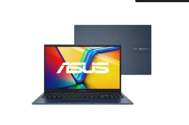 Notebook Asus Vivobook 15 i5-1235U 16GB SSD 512GB Intel Iris Xe Tela 15,6" FHD Linux KeepOS - X1504ZA-NJ931