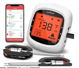 [AME 275] Termômetro de Carne Bluetooth NutriChef para Grelhar e Defumar