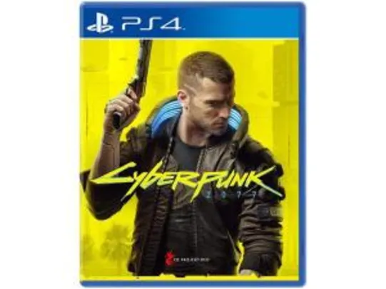 Jogo Cyberpunk 2077 - PS4 - Xbox One | R$130