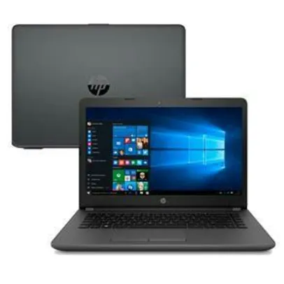 Notebook HP Core i5-7200U 8GB 1TB Tela 14” Windows 10 246 G6 - R$ 1899