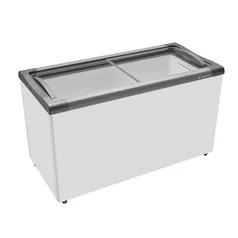 Freezer Horizontal Metalfrio 2 Portas de Vidro, 388 Litros - NF40S