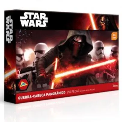 Quebra-Cabeça Panorâmico Star Wars - 250 Peças - R$39,90