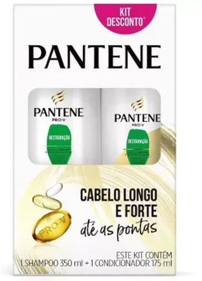 Kit Pantene Restauração Shampoo 350ml + Condicionador 175ml