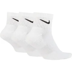 Meia Nike Cano Médio Everyday Cushion Pacote C/ 3 Pares