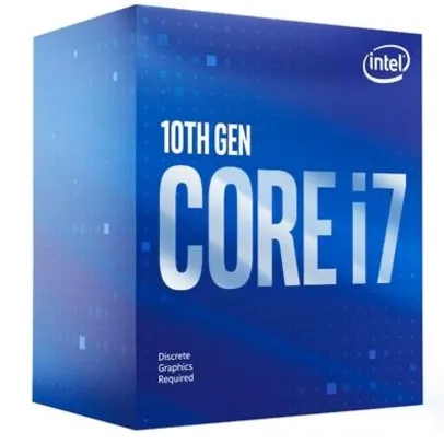 Processador Intel Core i7-10700F, Cache 16MB, 2.9GHz (4.8GHz Max Turbo), LGA 1200 | R$ 1690