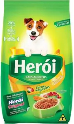 HERÓI Cão Adulto Sabor Carne e Vegetais 15KG | R$ 62
