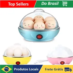 [DoBrasil/Moedas] Cozedor Ovo Elétrico Máquina De Cozinhar a Vapor Egg Cooker