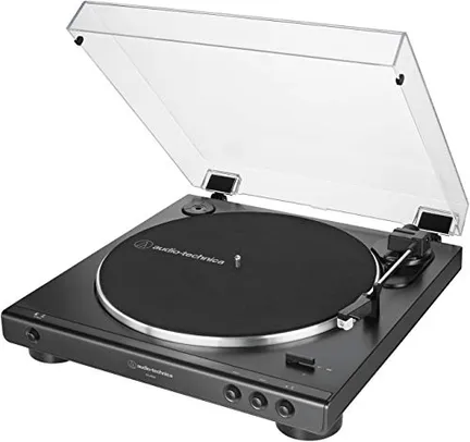 Toca-Discos Vinil Audio-Technica Automático AT-LP60X-BK, Preto