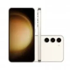Smartphone Samsung Galaxy S23 5G 128GB 6.1 Creme e Snapdragon Câmera Tripla Traseira