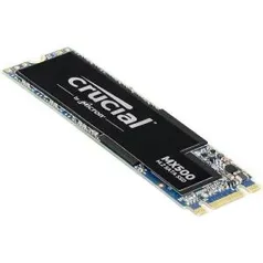 [CC Americanas] Ssd MX500 Crucial 500GB M.2 Sata3 2280SS - R$340