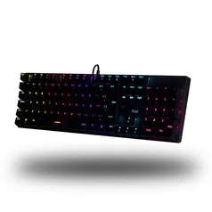 Tecladoo Mecânico Gamer Dazz Orion Essential, RGB, Switch YH Blue, ABNT2, Preto - 62000130