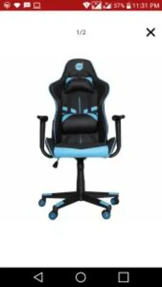 Cadeira Gamer Dazz Prime-X Preta/Azul | R$ 700