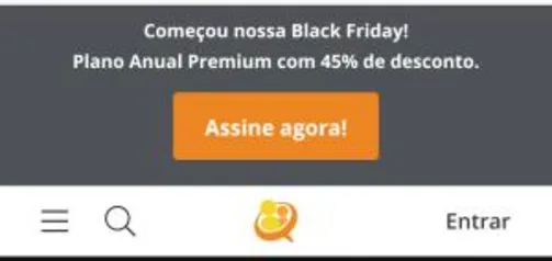 45% OFF no plano Premium  na Qconcursos