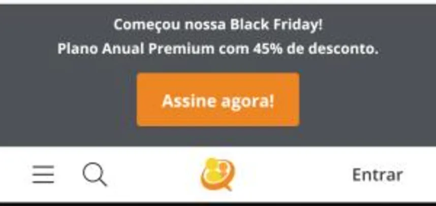 45% OFF no plano Premium  na Qconcursos